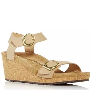 Papillio by Birkenstock Soley Wedge Sandals size 38 (7)